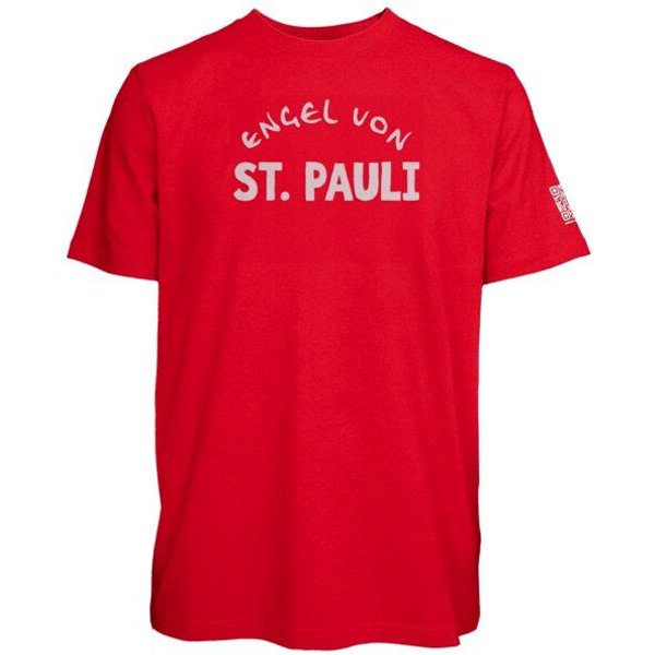 Spirit of Hamburg Biobaumwoll T-Shirt mit Spruch Engel von St. Pauli