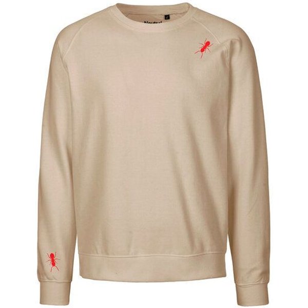 HANDGEDRUCKT "Ameisen" Unisex Sweatshirt Neutral
