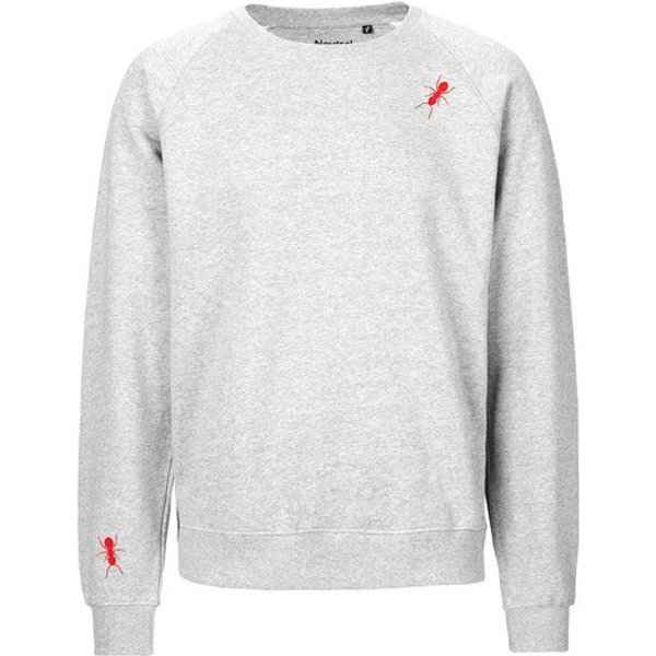 HANDGEDRUCKT "Ameisen" Unisex Sweatshirt Neutral