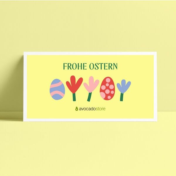 Avocado Store Wunschbetrag Gutschein als druckfähige PDF per E-Mail ab 10€ - Ostern