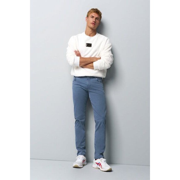 M 5 BY MEYER Chino in Mikro Struktur