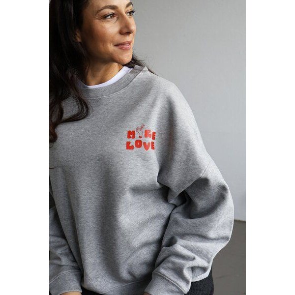Kultgut Kindness Sweater 100% Bio-Baumwolle - Boxistyle/ More Love