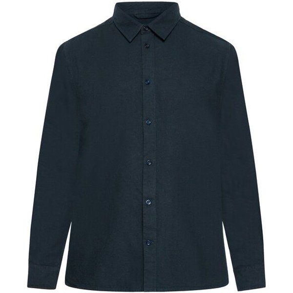 KnowledgeCotton Apparel Flanell-Hemd Regular Fit Heavy Twill