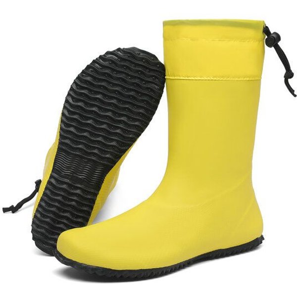 SAGUARO - Gummistiefel Barfußschuhe vegan Festival Sommer Regen Stiefel Naturkautschuk