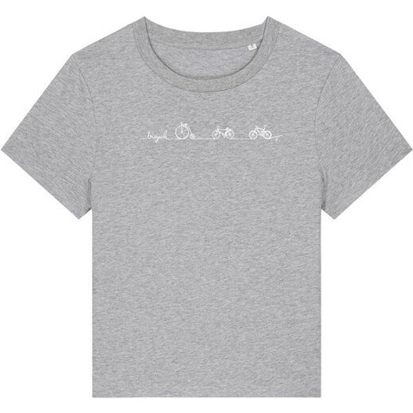Brandless Biofaires Damen T-Shirt Mediumfit Bicycle Line Nr.5 180g/m² XS - 3XL