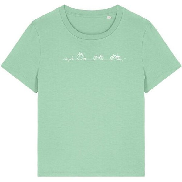 Brandless Biofaires Damen T-Shirt Mediumfit Bicycle Line Nr.5 180g/m² XS - 3XL