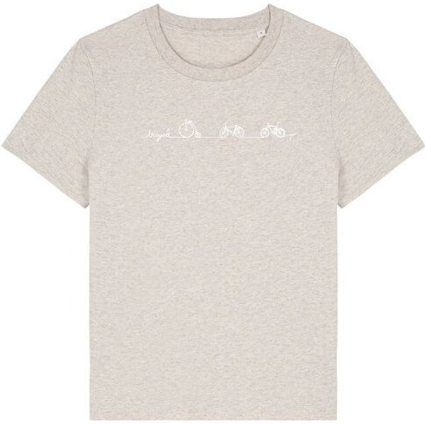 Brandless Biofaires Damen T-Shirt Mediumfit Bicycle Line Nr.5 180g/m² XS - 3XL