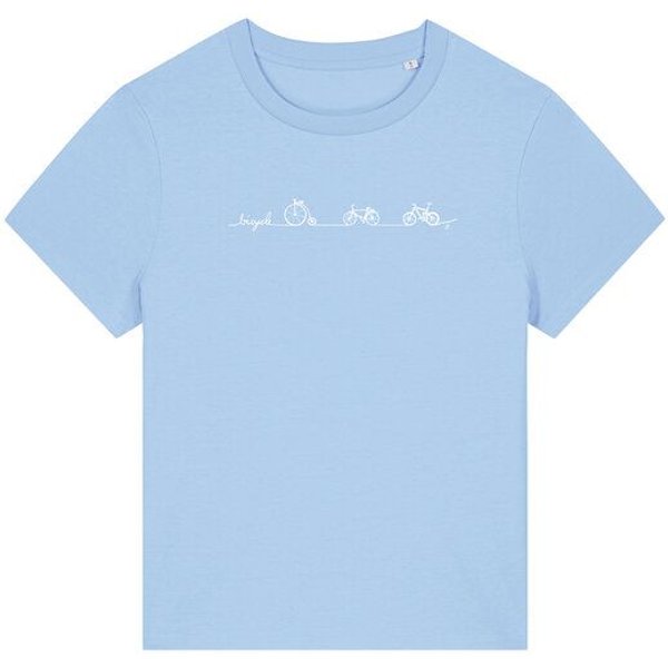 Brandless Biofaires Damen T-Shirt Mediumfit Bicycle Line Nr.5 180g/m² XS - 3XL
