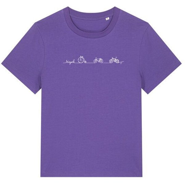 Brandless Biofaires Damen T-Shirt Mediumfit Bicycle Line Nr.5 180g/m² XS - 3XL