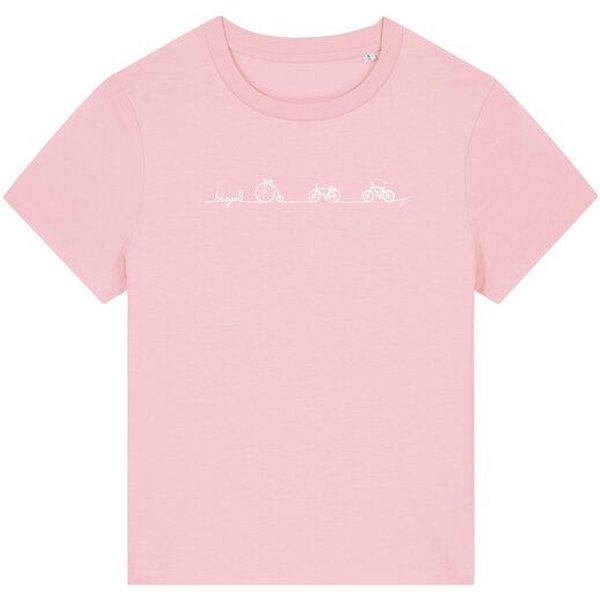 Brandless Biofaires Damen T-Shirt Mediumfit Bicycle Line Nr.5 180g/m² XS - 3XL