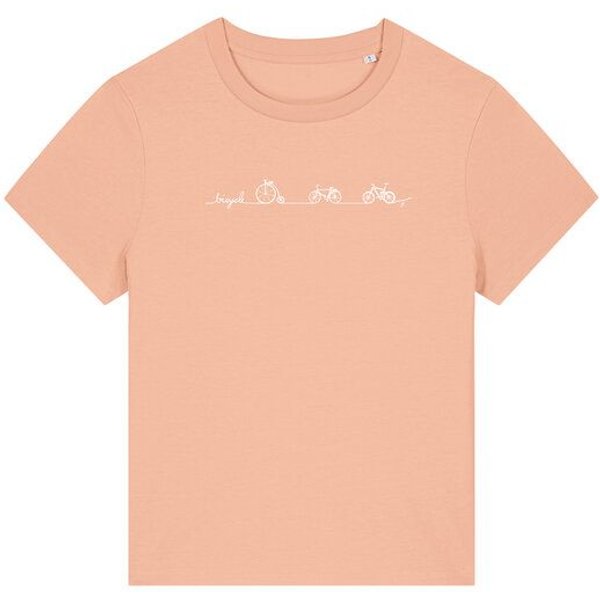 Brandless Biofaires Damen T-Shirt Mediumfit Bicycle Line Nr.5 180g/m² XS - 3XL