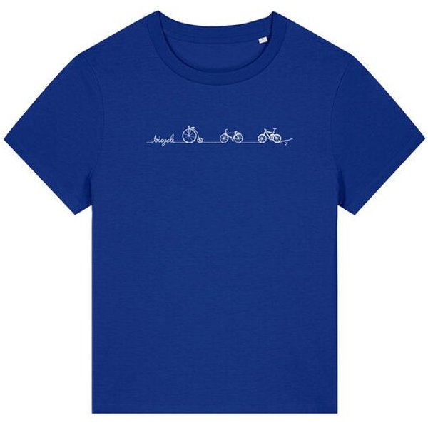 Brandless Biofaires Damen T-Shirt Mediumfit Bicycle Line Nr.5 180g/m² XS - 3XL