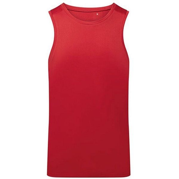 Recyceltes Herren Tank Top Recycled Performance Vest Atmungsaktiv TriDri® Ion-Charge