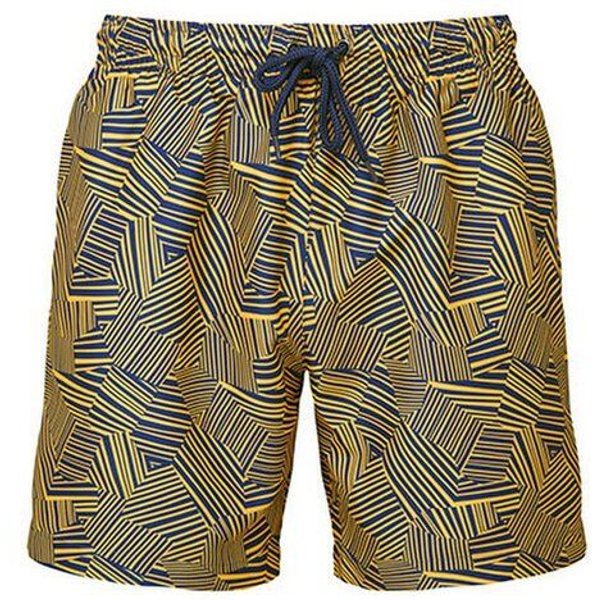WOMBAT® Schwimmhose Badehose kurze Hose Unisex Gesäßtasche mit Klettverschluss