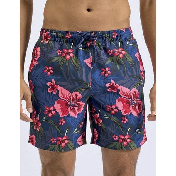 WOMBAT® Schwimmhose Badehose kurze Hose Unisex Gesäßtasche mit Klettverschluss