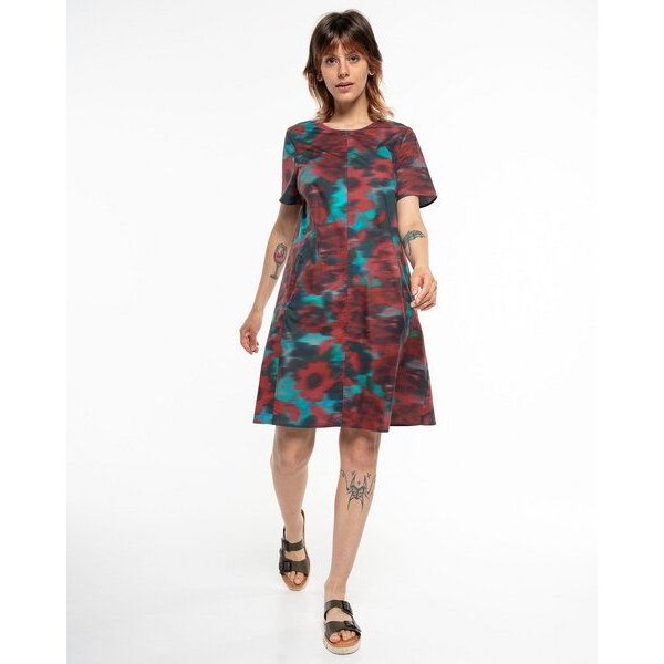 Alma & Lovis Florales Print-Kleid aus Organic Cotton | Popeline Print Kleid