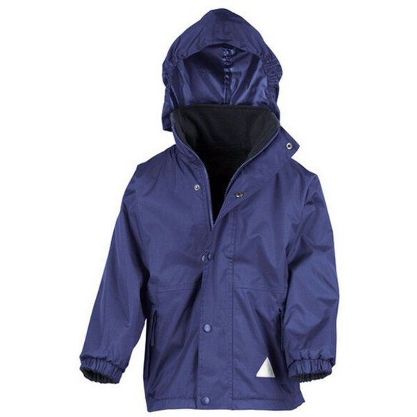 Result Genuine Recycled Kinder Junior Regenjacke Winterjacke Fleece gefüttert