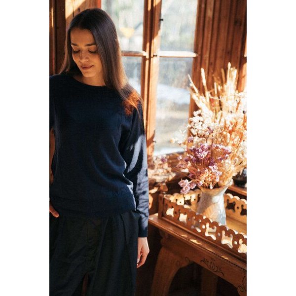 Kopyto JENOT - Klassischer Damenpullover aus 100% Merinowolle