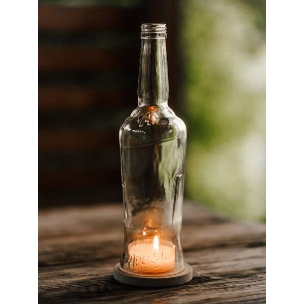 MaBe Windlicht - Aperol Upcycling - rank & schlank - macht nachhaltig Eindruck
