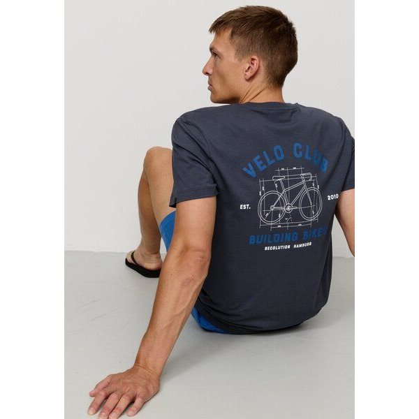 Herren T-Shirt aus Baumwolle - AGAVE VELO CLUB - recolution