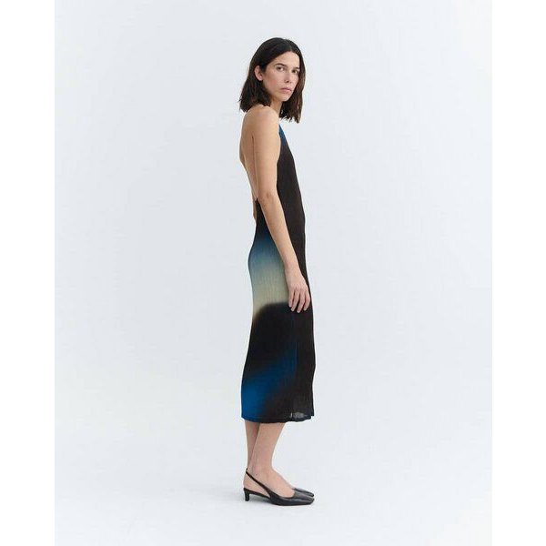 thinking mu Miriam Plissée-Kleid