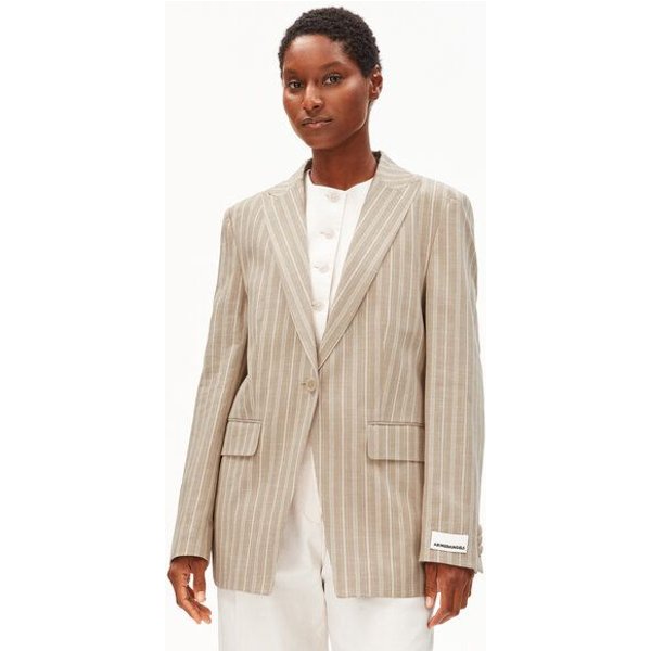ARMEDANGELS STRIPE MIKULAA Damen Blazer aus Bio-Baumwolle
