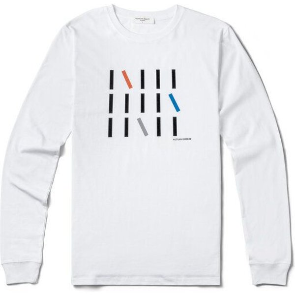FANTASTIC REALITY STUDIOS AUTUMN BREEZE LONG SLEEVE T-SHIRT – Bio-Baumwolle, Unisex