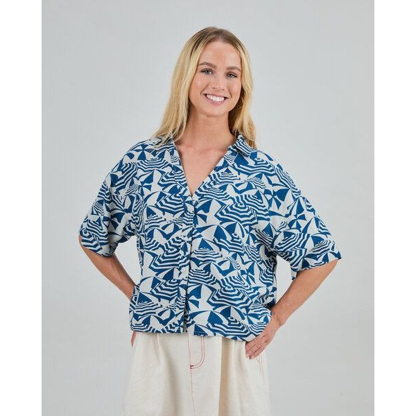 Brava Fabrics Kurzarmbluse Sombrilla