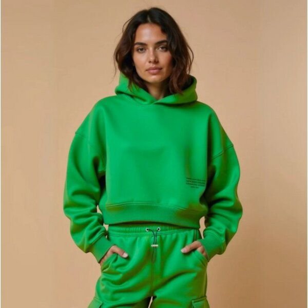 GOOD GIRL BAD HABITS Crop Hoodie "TWENTY YEARS FROM NOW"