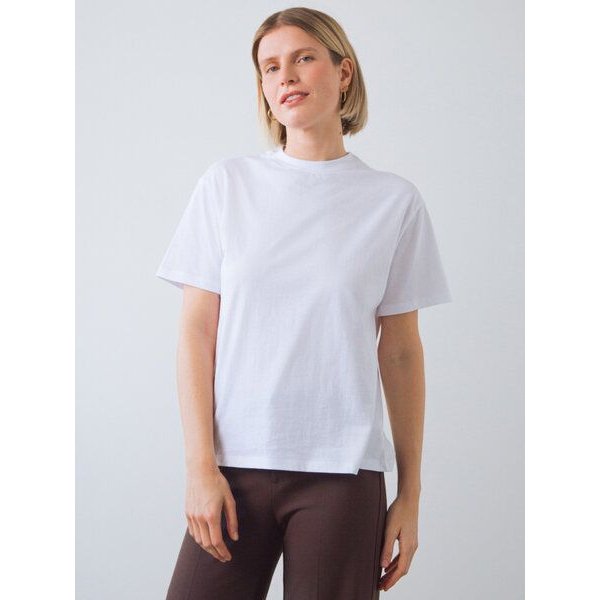 Honest Basics Damen Oversized T-Shirt aus Bio- und recycelter Baumwolle