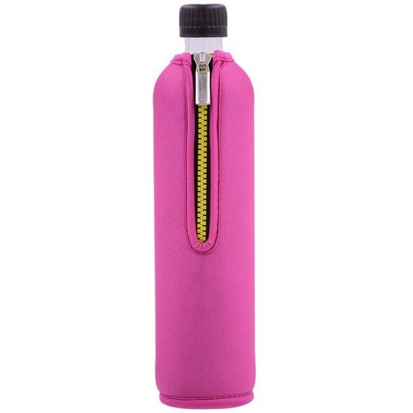 Dora's Dora’s Glas-Trinkflasche mit Neoprenbezug (0,5l) – Isoliert & Stylisch