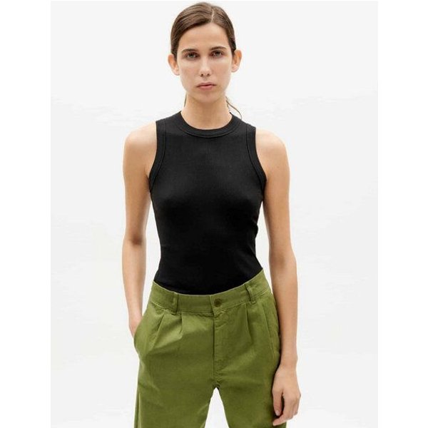 thinking mu Tank Top gerippt - Juliette Top - aus Biobaumwolle