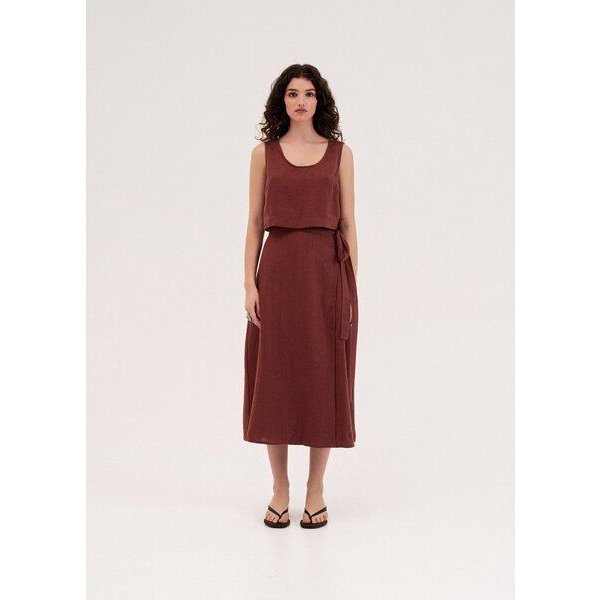 AmourLinen Mini-Leinen-Crop-Top PIPPA
