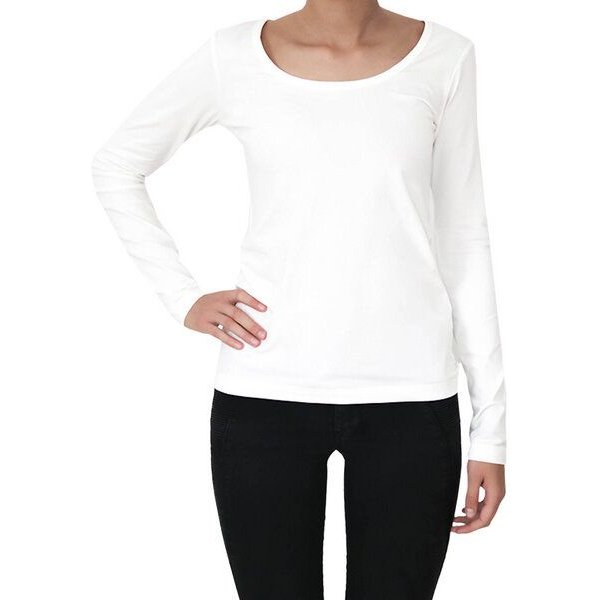 Leela Cotton Damen Langarmshirt Rundhals 5 Farben Bio-Baumwolle T-Shirt 4412