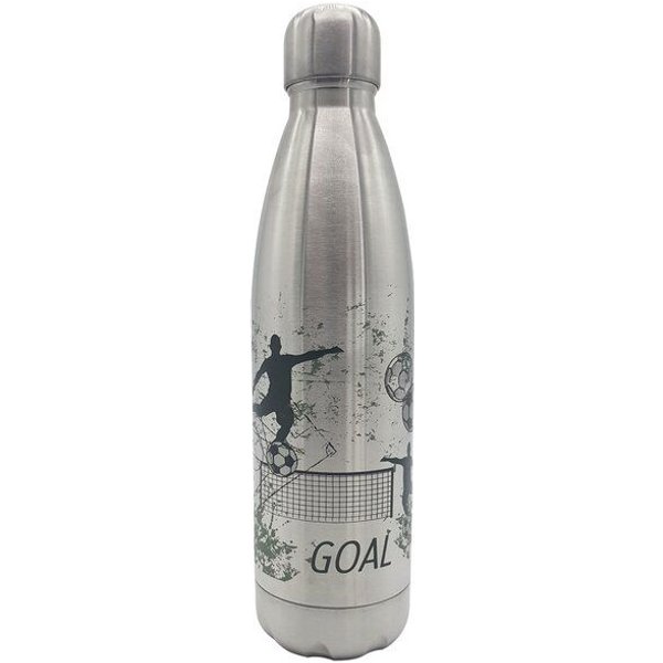 Dora's Dora’s Kinder-Thermoflasche "Fußball" (0,5l) – Doppelwandiger Edelstahl