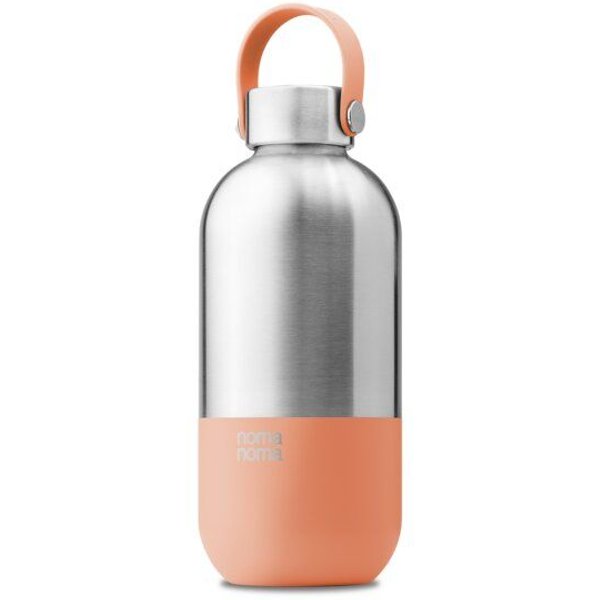 noma noma Edelstahl Trinkflasche Kohlensäure geeignet - Thermosflasche 500ml, 750ml, 1l