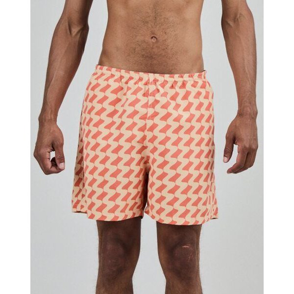 Brava Fabrics Gum Badeshorts Rostrot