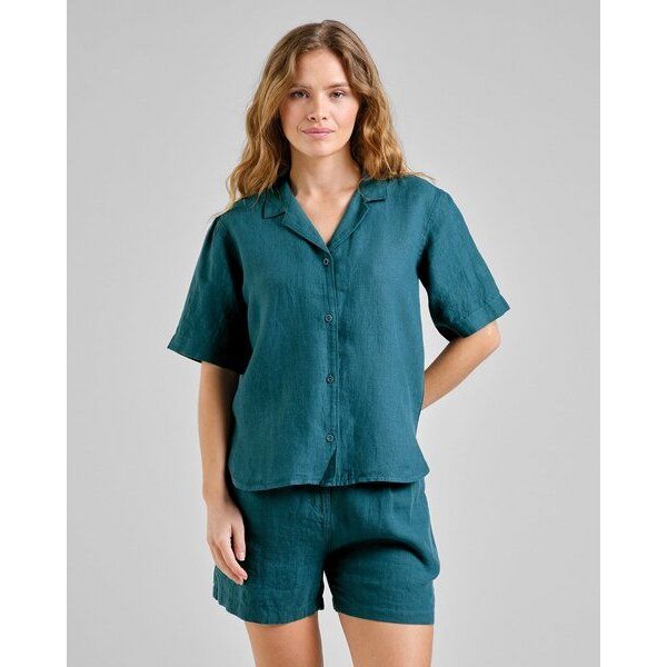 DEDICATED Torup Linen Bluse aus Leinen