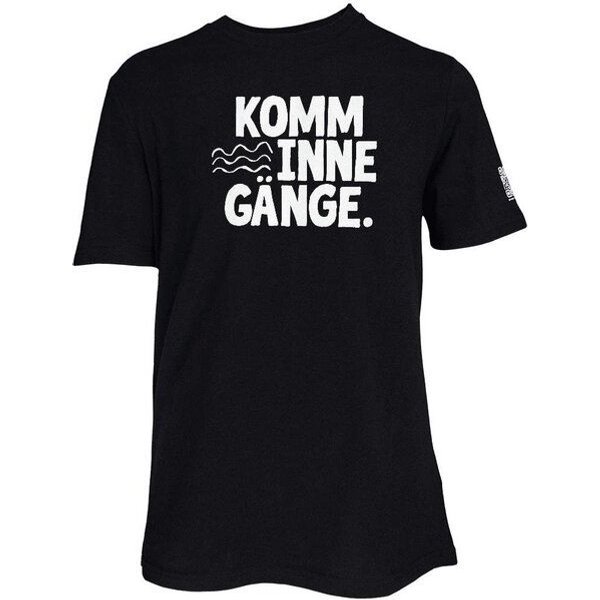 Spirit of Hamburg Biobaumwoll T-Shirt mit Spruch KOMM INNE GÄNGE