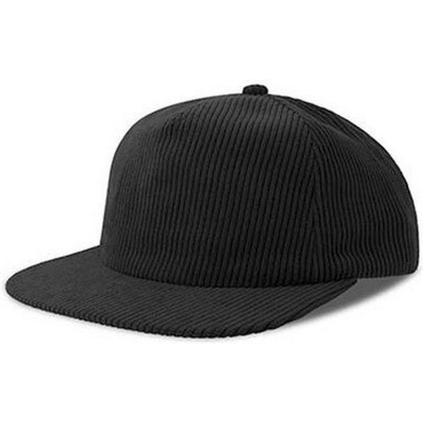 Cord Cap größenverstellbar Recycelt grober Kord 5 Panels von Atlantis Headwear