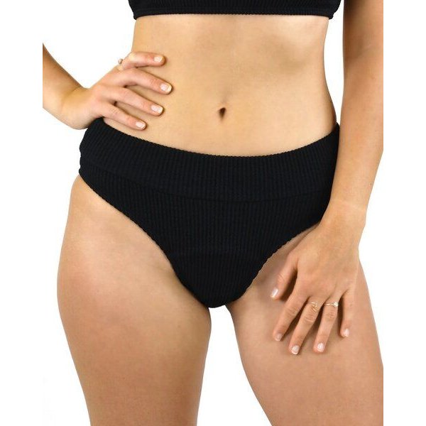 MYLILY Perioden Bikini Hose Basic Slip Crinkle