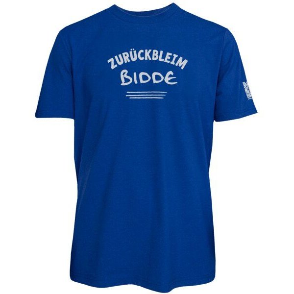Spirit of Hamburg Biobaumwoll T-Shirt mit Spruch „ZURÜCKBLEIM BIDDE“