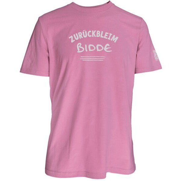 Spirit of Hamburg Biobaumwoll T-Shirt mit Spruch „ZURÜCKBLEIM BIDDE“