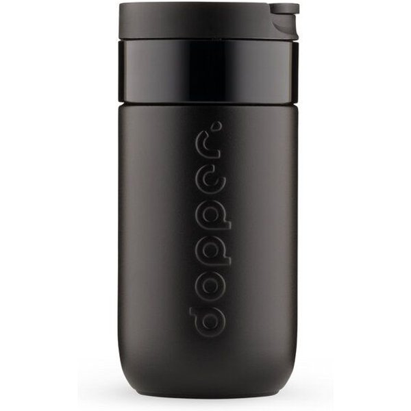 Dopper Thermobecher Travel Mug 300ml, 400ml - Auflaufsicher, kohlensäurehaltige Getränke, 6 Stunden warm / 20 kalt