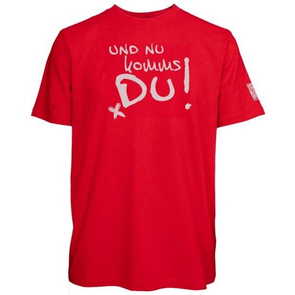 Spirit of Hamburg Biobaumwoll T-Shirt mit Spruch „Und nu kommst Du!“