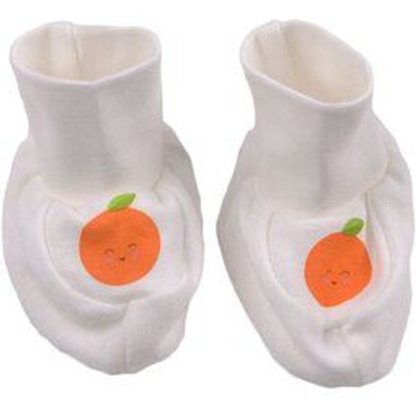 El Puente Babysocken "Funny Orange", Größe 0-2 Monate