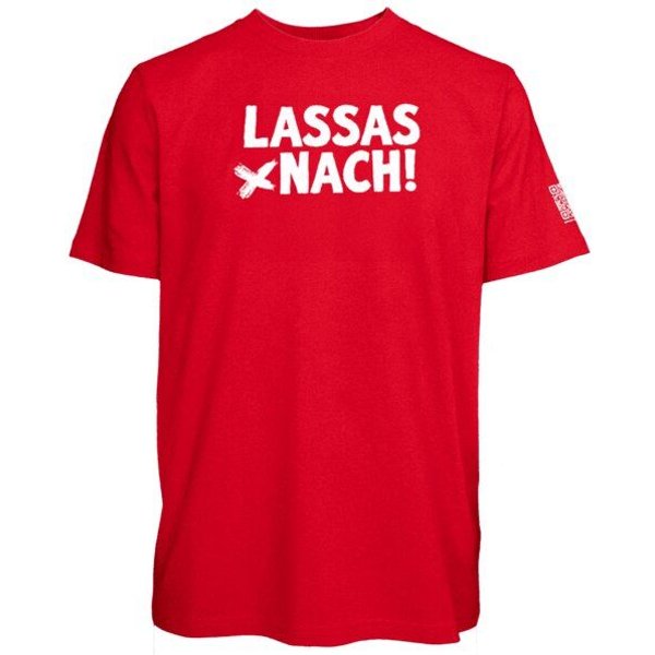 Spirit of Hamburg Biobaumwoll T-Shirt mit Spruch „LASSAS NACH!“