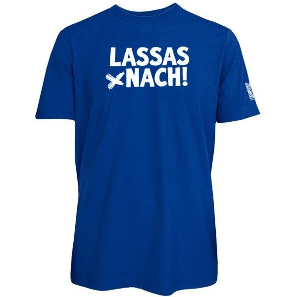 Spirit of Hamburg Biobaumwoll T-Shirt mit Spruch „LASSAS NACH!“