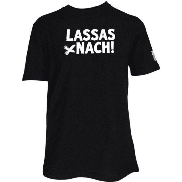 Spirit of Hamburg Biobaumwoll T-Shirt mit Spruch „LASSAS NACH!“