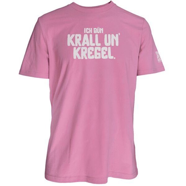 Spirit of Hamburg Biobaumwoll T-Shirt mit Spruch „Ich bün krall un’ kregel“